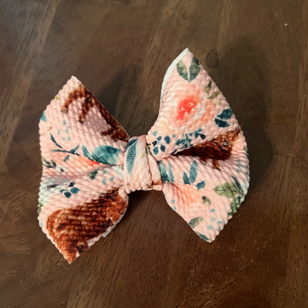 Highland cow Bow